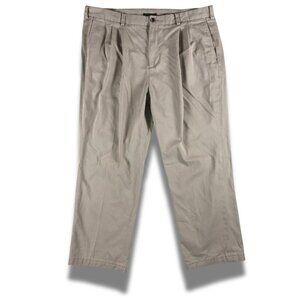 Men's EDDIE BAUER Soft Cotton Classic Fit Khakis Chinos Size 40
